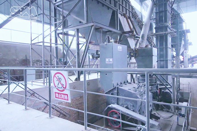 山西時產250噸尾礦建筑垃圾破碎制砂線